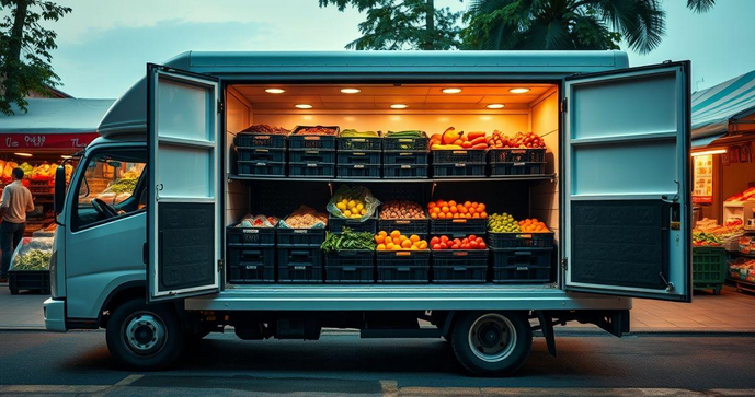 Baú refrigerado Iveco é a Solução Ideal para Transporte de Alimentos Frescos