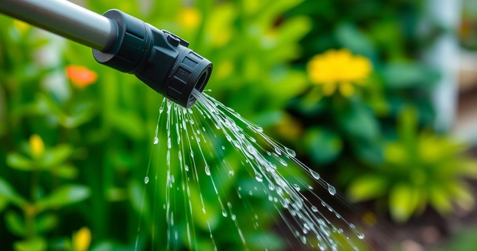 Bico aspersor de água é a solução ideal para irrigação eficiente e economia de água