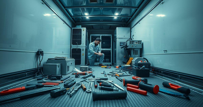 Manutenção de Baú Refrigerado: Dicas Essenciais para Garantir a Eficiência e Durabilidade