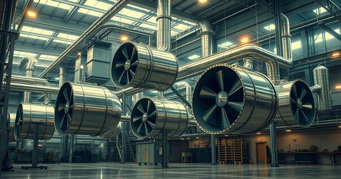Sistemas de exaustão e ventilação industrial: soluções eficientes para ambientes produtivos