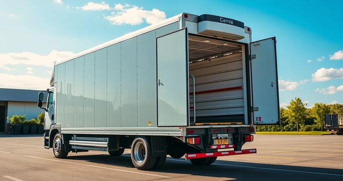 Bau refrigerado HR é a solução ideal para transporte seguro e eficiente de produtos perecíveis