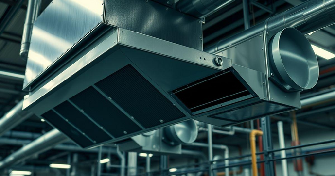 Sistemas de exaustão e ventilação industrial essenciais para a segurança